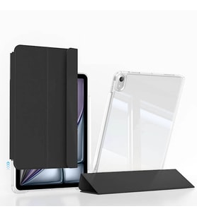 Apple iPad Air 13 2025 M3 Kılıf Magnetik Ayrılabilen Airbagli Zore Sliding Tablet Kılıfı