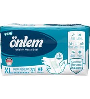 Önlem Hasta Bezi Bel Bantlı Tekstil Yüzey XL - Extra Large - Ekstra Büyük 360 Adet (12PK*30)
