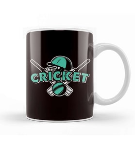 Cricket Ball Bat Player Coach Team Wicket Cricketer Kupa Bardak Porselen