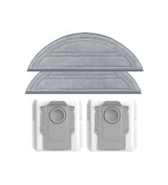 Roborock Q10P & Q10P+ Uyumlu 2 Adet Filtre 2 Adet Toz Torbası