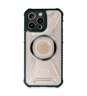 Iphone 14 Kılıf Prag Magneticsafe Kapak - Koyu Yeşil
