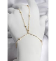 316L Çelik Gold Renk Top Zincirli Kadın Şahmeran 5886 - SSSSSS3823-3553