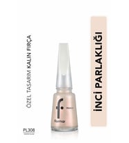 Sedefli Parlak Oje (BEYAZ) - Pearly Nail Enamel - Pl308 Snow Glam - 8682536035446 (Krem)