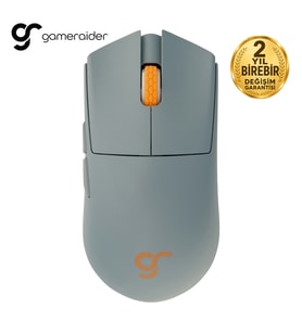 GameRaider GR3S Silver Fog PixArt 3395 Sensör Kablosuz Gaming Mouse – 2 Yıl Birebir Değişim Garantili