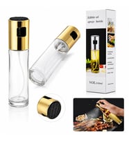 100 ML SPREY CAM YAĞDANLIK KROM - RENKLİ SPREY KAFA - İNCE UZUN ŞİŞE (5343)