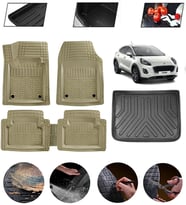 Ford Puma 2019-2025 Ust Uyumlu Paspas Araca Özel Bagaj Havuzu MBS Bej