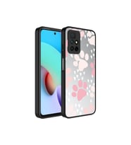 Xiaomi Redmi 10 Uyumlu Kılıf Aynalı Desenli Kamera Korumalı Parlak Zore Mirror Kapak