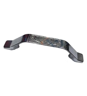 Dekoratif Zamak Kulp İçten - 64Mm, Nikel, 100 Adet