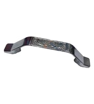 Dekoratif Zamak Kulp İçten - 64Mm, Nikel, 100 Adet