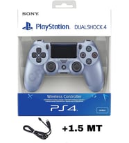 Playstation DualShock 4 Uyumlu V2 Yenilenmiş Ps4 Oyun Kolu Pc + Ps4 ( 1.5MT ŞARJ KABLOSU)