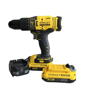 Stanley SCD718D2A 18V 2.0 Ah V20 Çift Akülü Darbeli Matkap Kiti