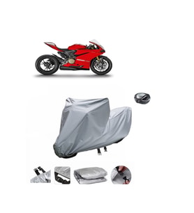 Ducati Panigale R  Su Geçirmez Motosiklet Brandası ARKA ÇANTA UYUMLU