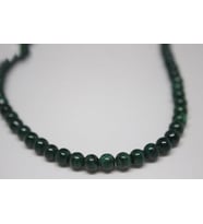Malakit Taşı Royal Quality YARIM Dizi 5-6mm aralığı (18cm uzunluğundadır)