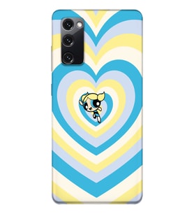 Samsung Galaxy S20 FE Uyumlu Powerpuff Bubbles Tasarımlı Şeffaf Telefon Kılıfı