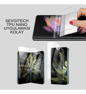 Samsung F56 5G Özel Kesim TPU Nano Ekran Koruyucu