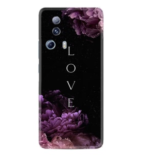 Xiaomi Mi 13 Lite Kılıf Silikon Desen Özel Seri Love Flow 1664