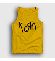 Presmono Unisex Sarı Logo Korn Atlet 92332tt (Sarı)