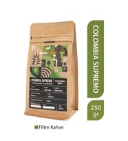 Profesional Toz Filtre Kahve, Kolombiya kahvesi 250 gr