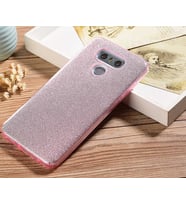 LG G6 Uyumlu Kılıf Zore Shining Silikon (Gümüş)