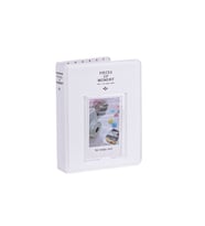 48 adet 6x9 resim+Instax Moment Polakart Fotoğraf Albümü - 65 Kapasite (Beyaz)