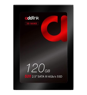 Addlink 120GB 510-400 MB/s 2.5” SATA III 6Gb/s SSD AD120GBS20S3S