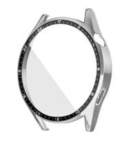 Sneezy Huawei Watch Gt3 46mm PC Sert Kasa Ve Ekran Koruyucu (Gümüş)