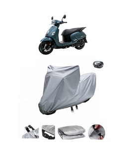 Sym Fiddle IV 125  Su Geçirmez Motosiklet Brandası ARKA ÇANTA UYUMLU