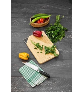 Cooker Bambu Kesme Tahtası 34x24x2cm (Kahverengi)