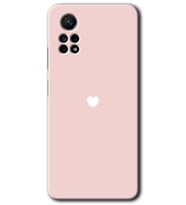 Redmi Note 12 Pro 4G Kılıf HD Desen Baskılı Kılıf - Sade Kalp