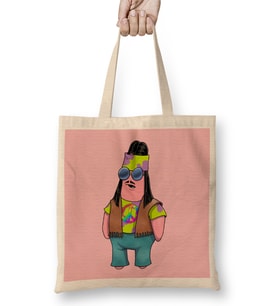 Spongebob Hippie Patrick Bez Çanta Uzun Saplı