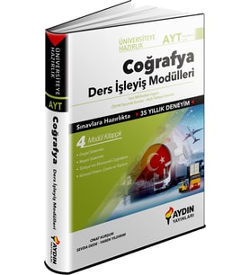 Aydın Yayınları Ayt Coğrafya Üniversiteye Hazırlık Ders İşleyiş Modülleri