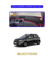 DACIA SANDERO STEPWAY 2015-2021TORPİDO KORUMA HALISI MAVİ KENAR