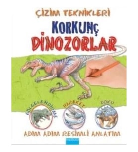 Çizim Teknikleri: Korkunç Dinozorlar