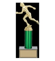ODAK KUPA - Figürlü Kupalar - Atletizm Kadın Figürlü Kupalar FG-006 B - 28 cm