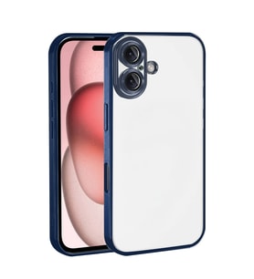 iPhone 17 Kamera Korumalı Lensli Silikon - Lacivert