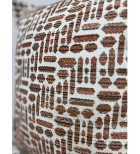 NİVEMESHOME ELYAF DOLGULU KIRLENT 45X45 LİSA 01 KİREMİT