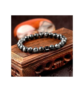 Unisex - Çok Şık Jade Doğal Taş Elegant Bileklik  Handmade