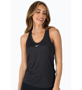 Nike One Slim Fit Training Tank Dar Kesim Kadın Antreman Atlet Siyah