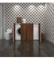 Kenzlife çamaşır&kurutma&bulaşık makinesi dolabı tatyanakare cvz 90*140*60 kapaklı arkalıksız (Karışık)