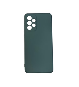 Galaxy A73 ile Uyumlu Cappy Silikon Kılıf Yeşil