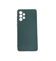 Galaxy A73 ile Uyumlu Cappy Silikon Kılıf Yeşil