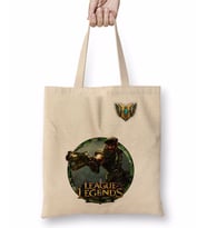 Gangplank LoL League Of Legends Bez Çanta Uzun Saplı