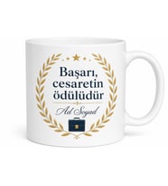 Kişiye Özel Kariyer Kutlama Baskılı Kupa Bardak İsimli Hediye