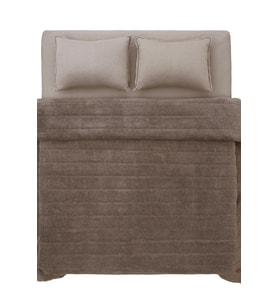 Koza Home Koza Lun Bej Yatak Örtüsü Takımı Çift Kişilik 9083 230 x 240