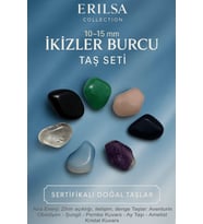 Sertifikalı İkizler Burcu Doğal Taş Kütle Seti 10-15 mm - Zihin Açıklığı ve Denge Enerjisi Taşları (Çok Renkli)