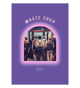 Magıc Shop Tablo Ahşap Poster Dekoratif Kod4826