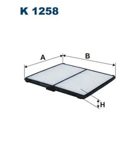 FILTRON K1258 Polen Filtresi 96425700 EC96425700