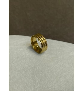Çelik Gold 6'lı Yüzük - 25yzk14