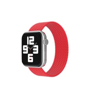 Apple Watch 38mm Ayarlı Solo Silikon Kordon - Kırmızı