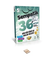 5. Sınıf Din Kültürü Sempatik 36 Haftalık Kazanım Denemeleri ve Telefon Standı